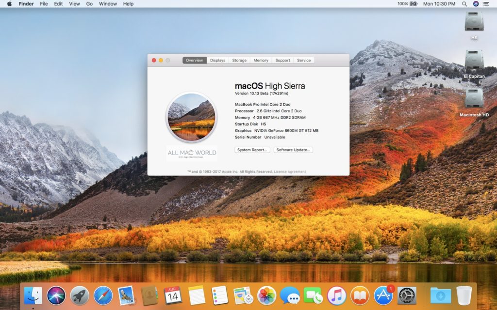 os sierra with word for mac